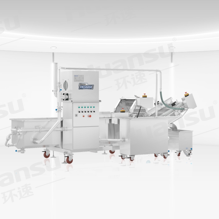對(duì)于物料中有毛發(fā)，果蔬清洗機(jī)有用嗎