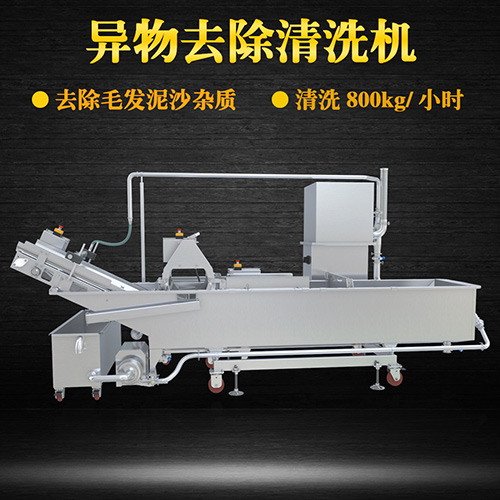 水果自動清洗機(jī)，有效清洗，去除泥沙