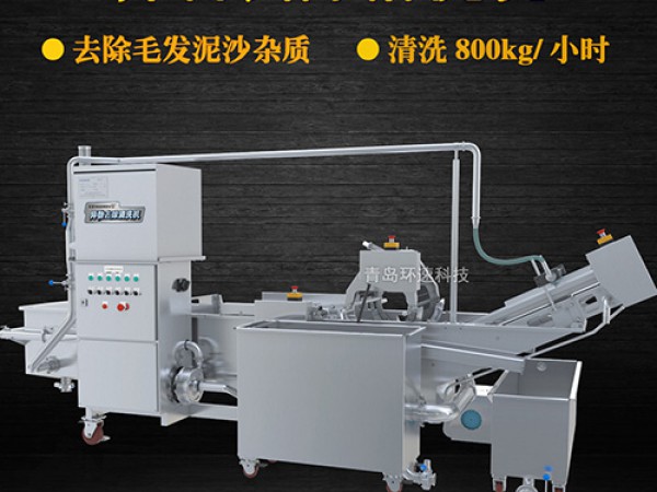 蔬菜氣泡清洗機(jī)，氣泡清洗，清洗800kg/小時(shí)