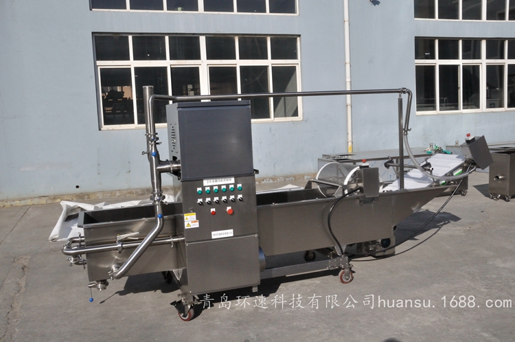 蔬菜清洗機流水線  四道工序凈菜清洗 去除泥沙 毛發(fā) 雜質 蟲卵.