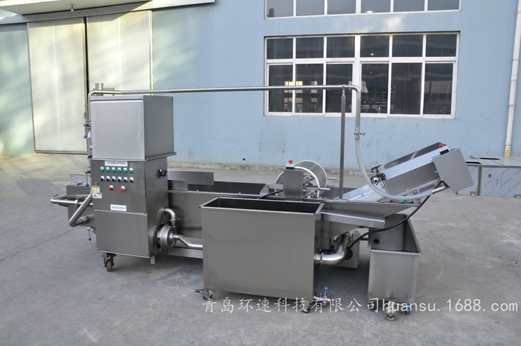 大型蔬菜清洗機  洗菜線生產(chǎn)線 果蔬異物去除一體機